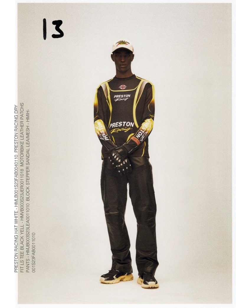 heron preston spring summer 2023 tops trousers jackets bags