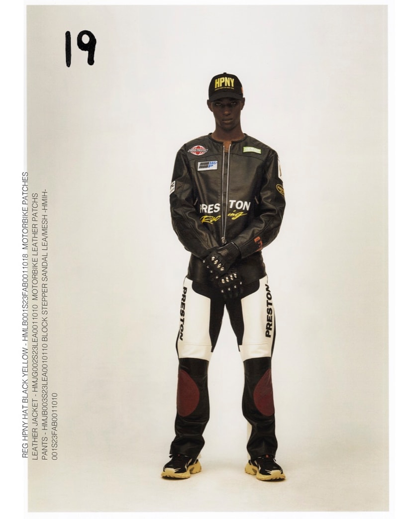 heron preston spring summer 2023 tops trousers jackets bags
