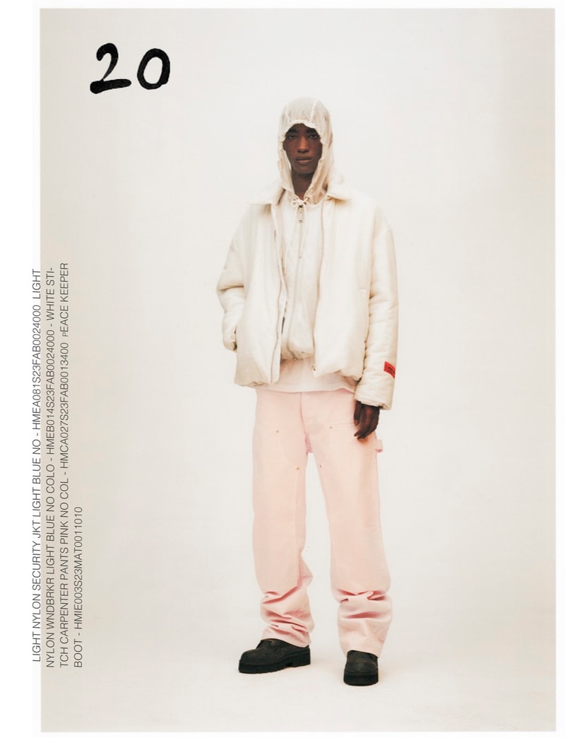heron preston spring summer 2023 tops trousers jackets bags