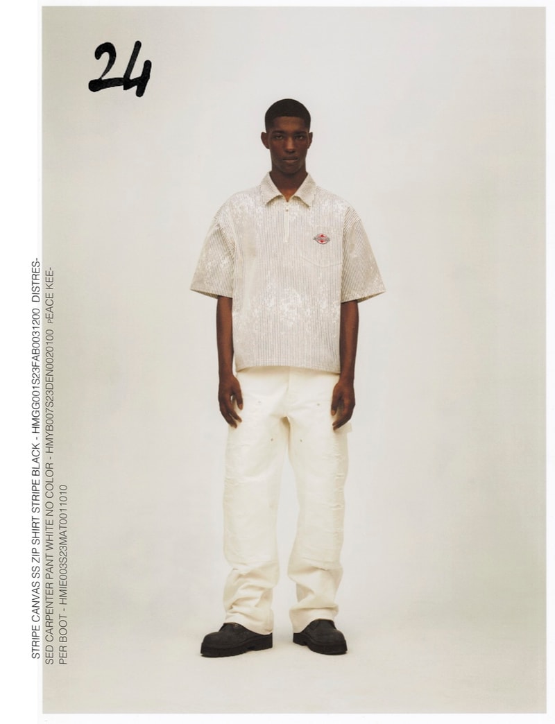heron preston spring summer 2023 tops trousers jackets bags