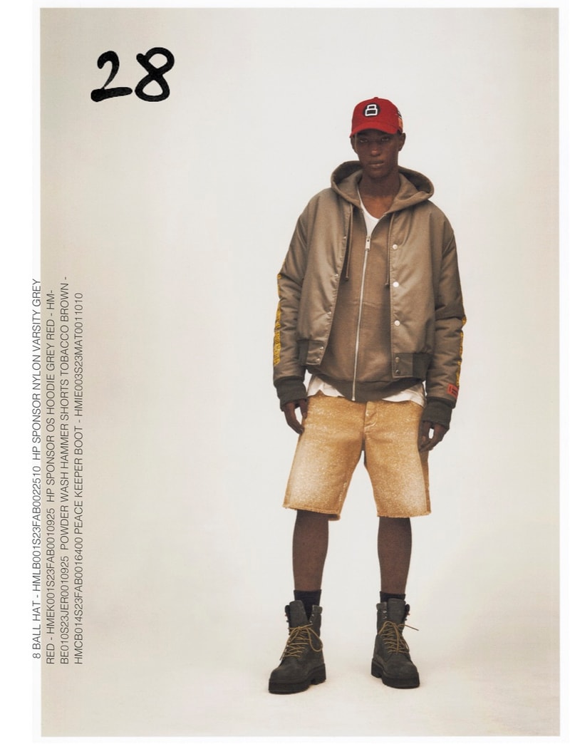 heron preston spring summer 2023 tops trousers jackets bags