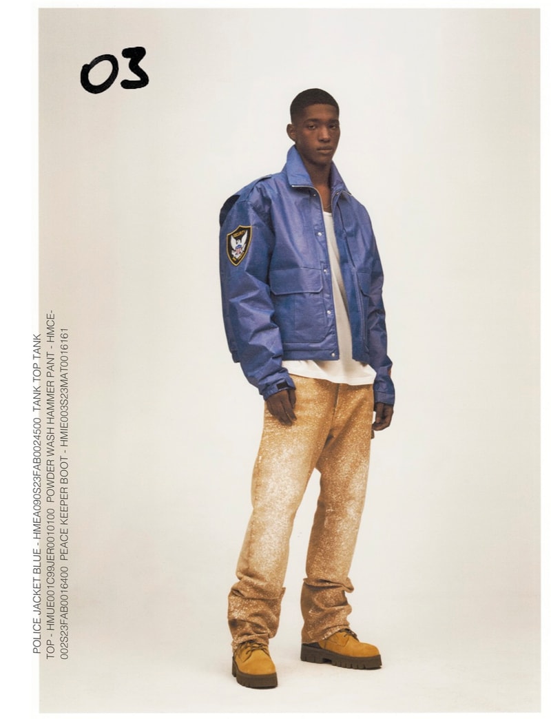 heron preston spring summer 2023 tops trousers jackets bags