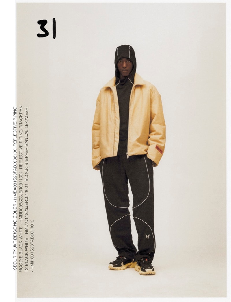 heron preston spring summer 2023 tops trousers jackets bags
