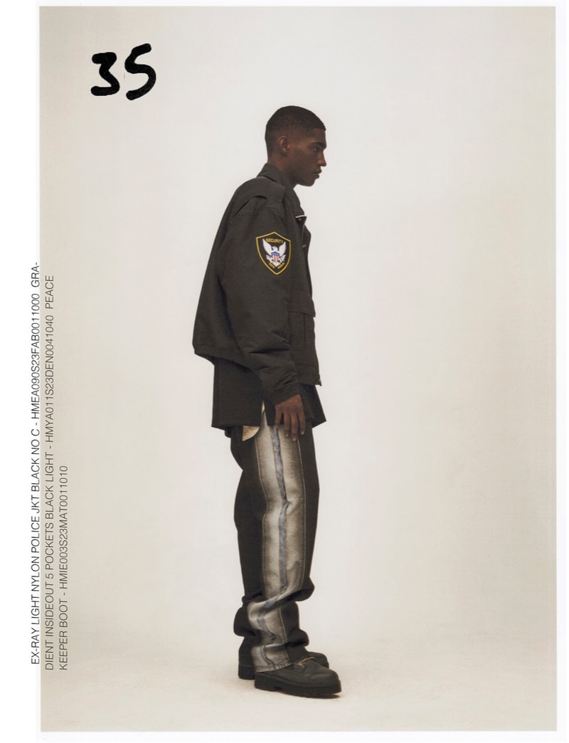 heron preston spring summer 2023 tops trousers jackets bags