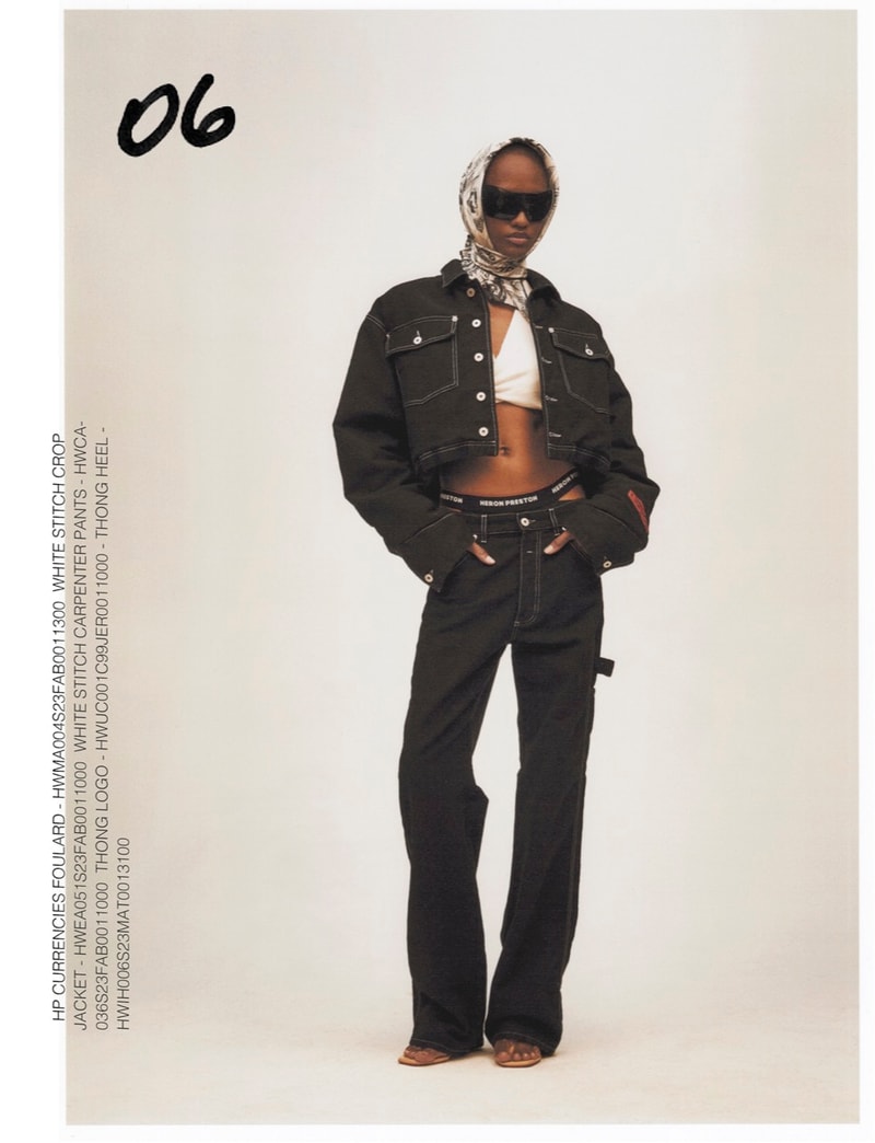 heron preston spring summer 2023 tops trousers jackets bags