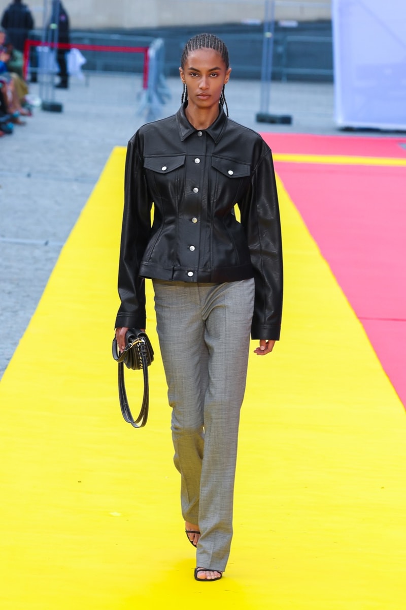 stella mccartney paris fashion week show runway dress