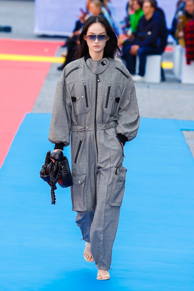 stella mccartney paris fashion week show runway dress
