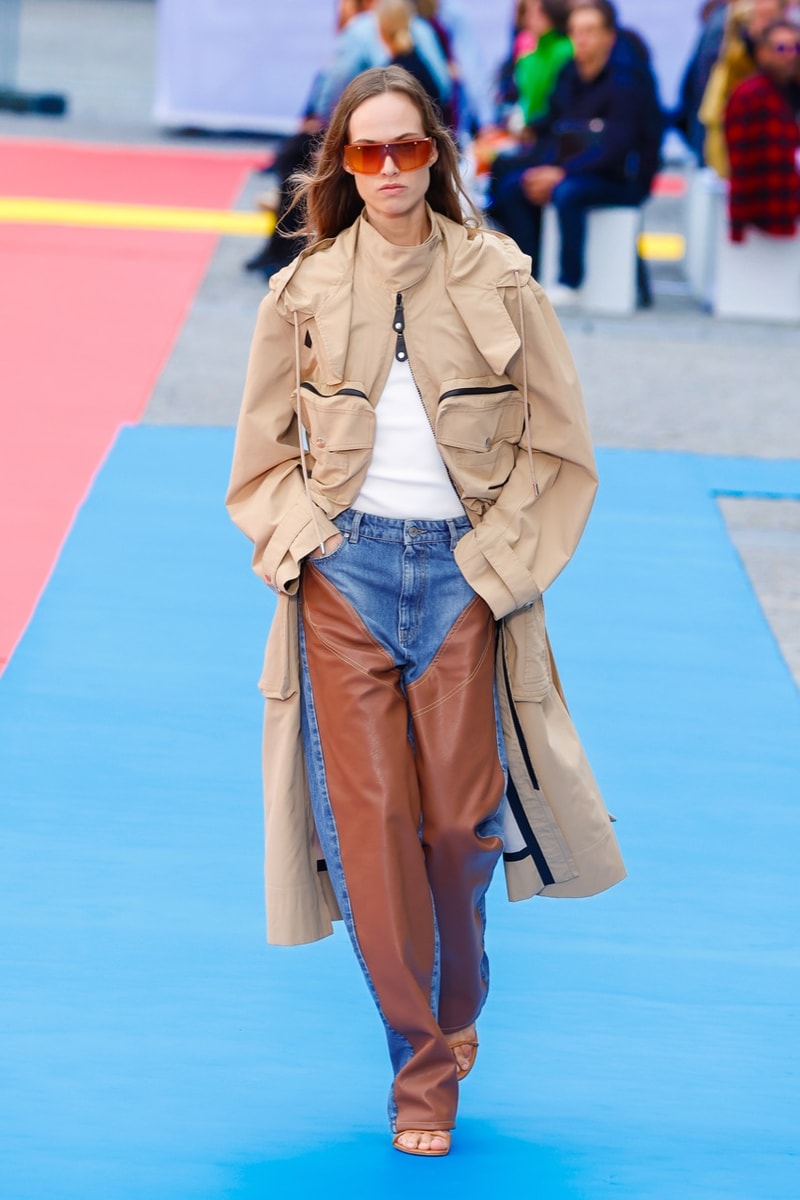 stella mccartney paris fashion week show runway dress