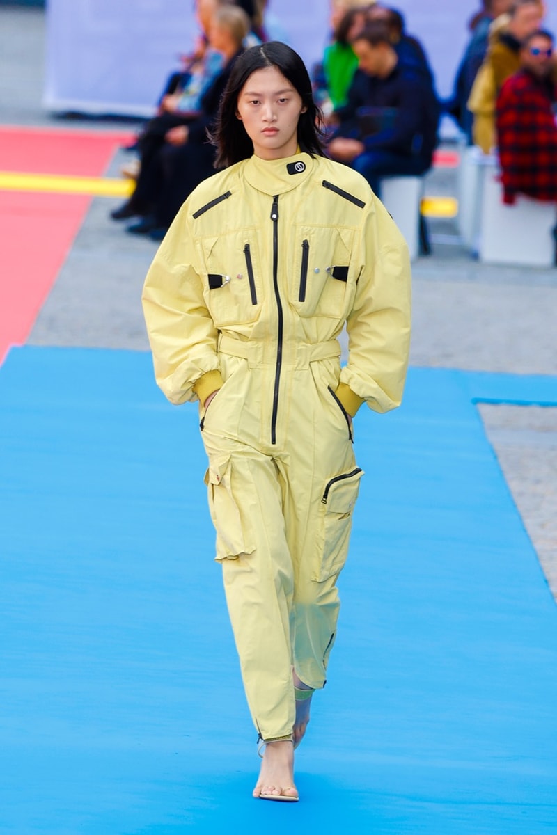 stella mccartney paris fashion week show runway dress
