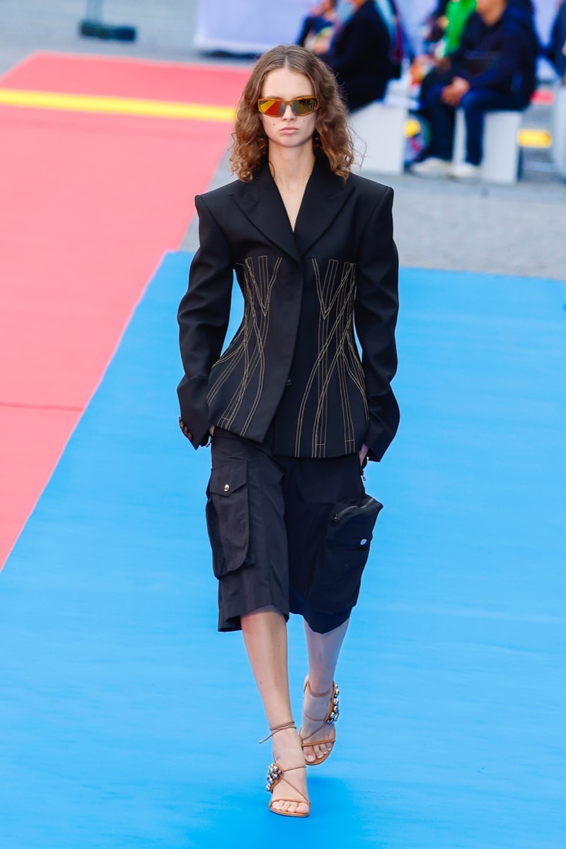 stella mccartney paris fashion week show runway dress