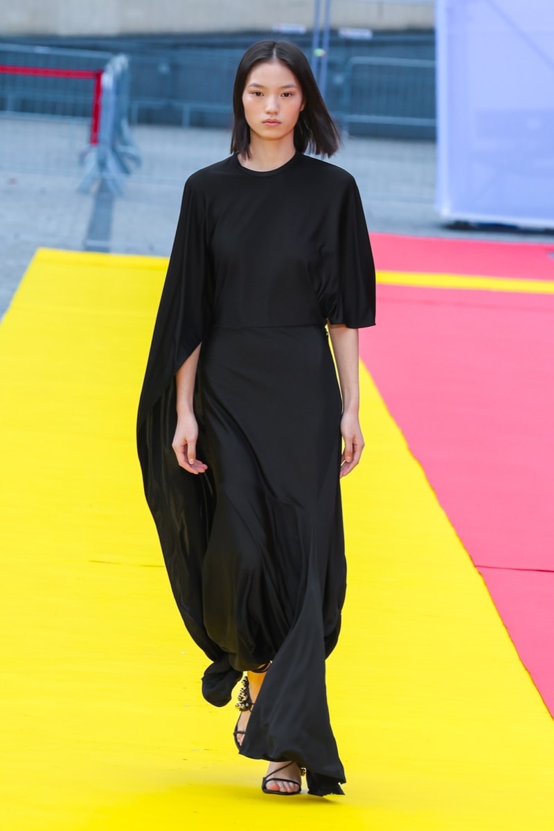 stella mccartney paris fashion week show runway dress