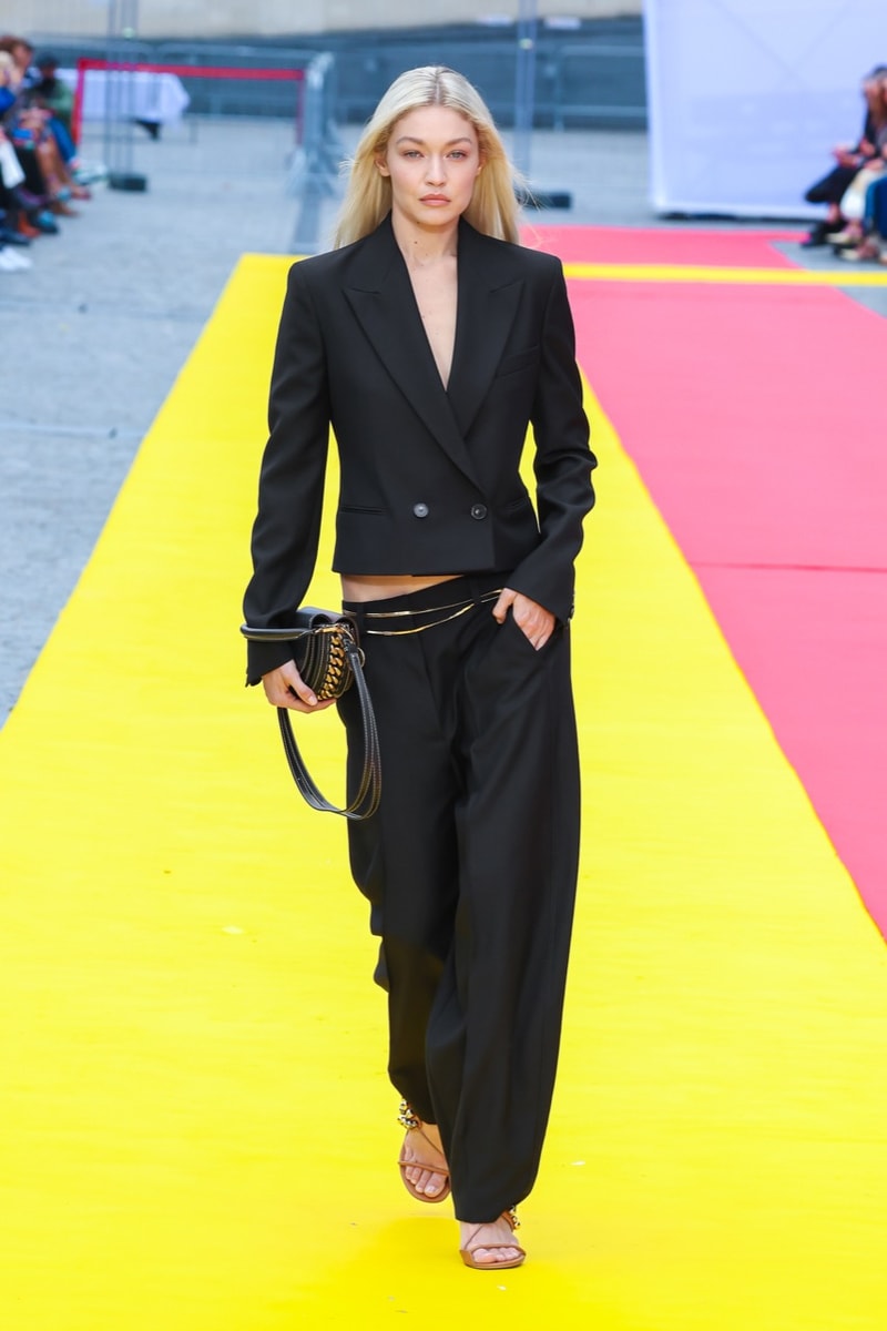 stella mccartney paris fashion week show runway dress