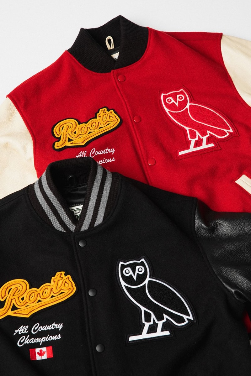 drake ovo roots fall winter collaboration where to buy jackets hoodies t-shirts
