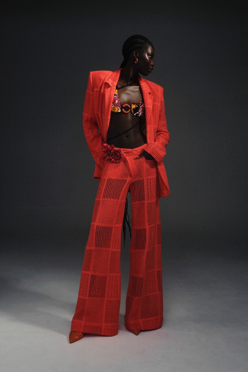 roberta einer spring summer 2023 london estonia  knitwear dresses blazers pants skirts 