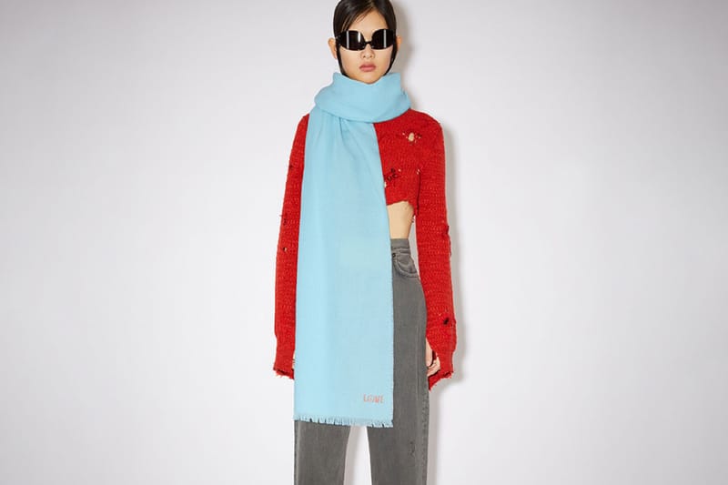 Acne Studios Introduces Personalized Scarves for Christmas