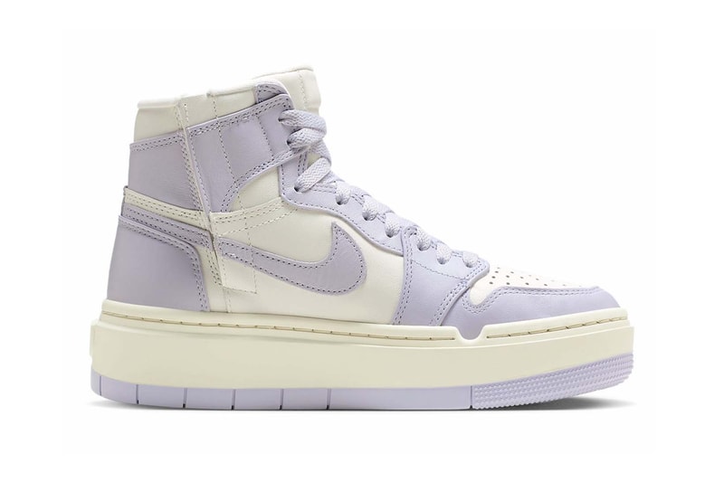 Air Jordan 1 Elevate High Titanium Sail Coconut Milk Platform Sneaker Release Date DN3253-105