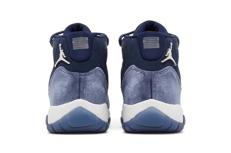 Air Jordan 11 Women's Midnight Navy Velvet ar0715-441 Price Release Date