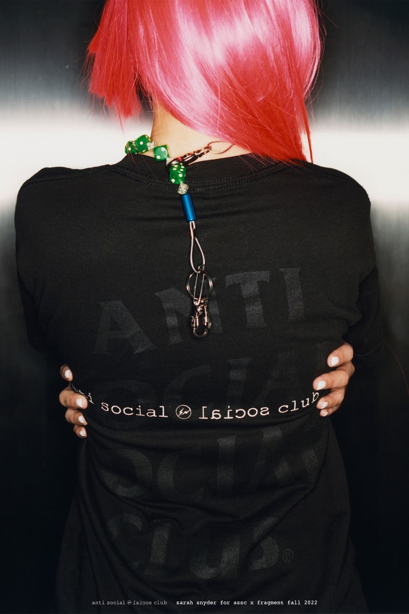 fragment design Anti Social Social Club Collaboration Hiroshi Fujiwara Sarah Snyder Release Date Info