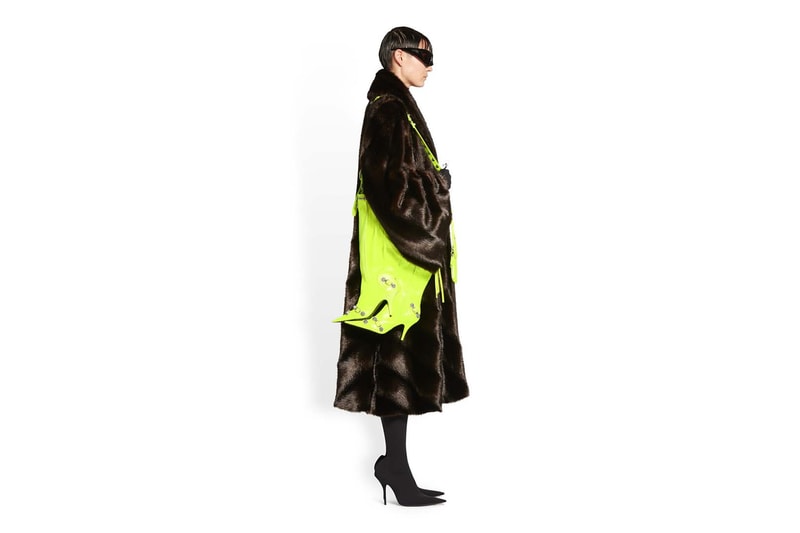 Balenciaga Le Cagole Boot Bag Neon yellow Black Release Date 718394210JZ1000 718394210JY7206