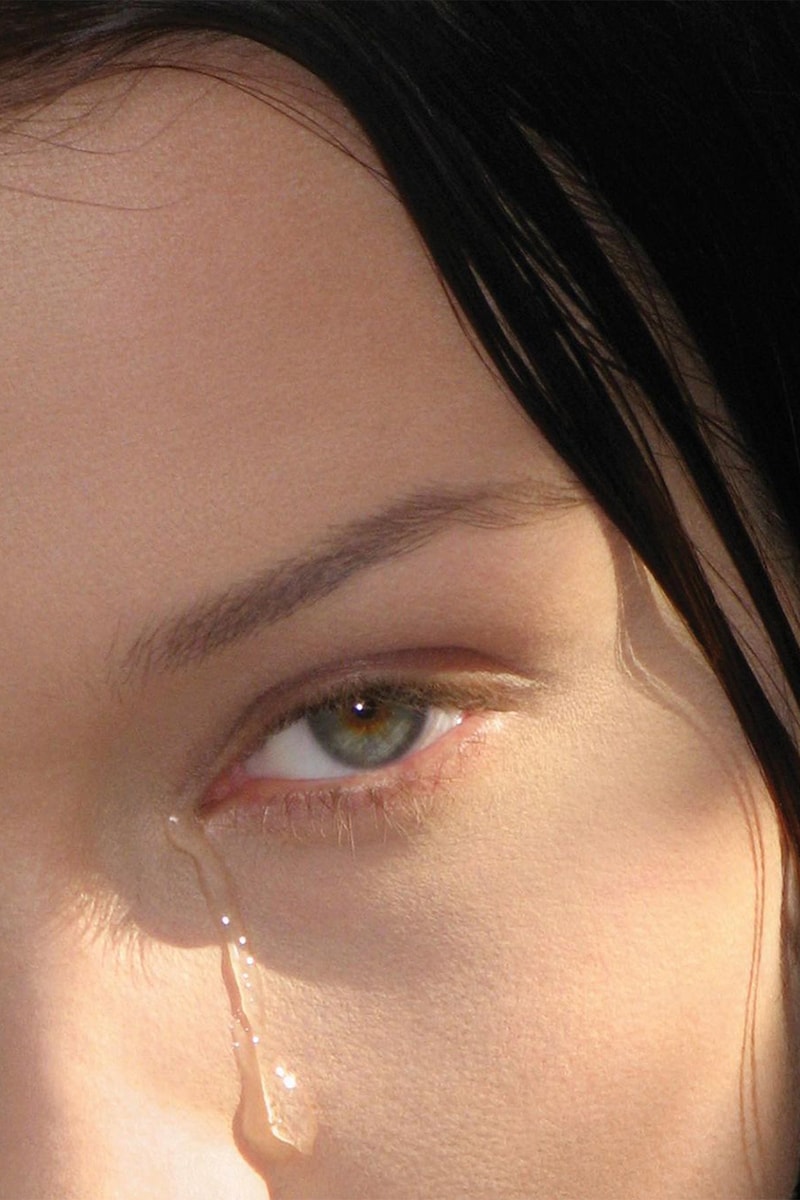 Crying makeup tiktok beauty trend seasonal depression