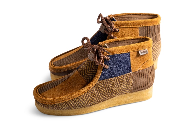 Bodega Clarks Wallabee 2.0 "Heritage Patchwork" Collaboration Images Release Date