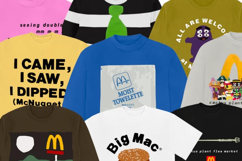 The Full Cactus Plant Flea Market x McDonald's Merch Collab is Here — And It's Good