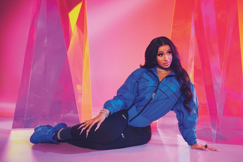 Cardi B Reebok Club C Cardi v2 Slide Let Me Be Next Level Energy Collaboration