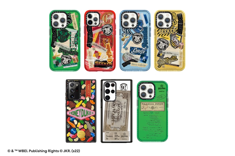 Harry Potter Casetify Collaboration iPhone Samsung Galaxy Cases AirPods Covers Release Info