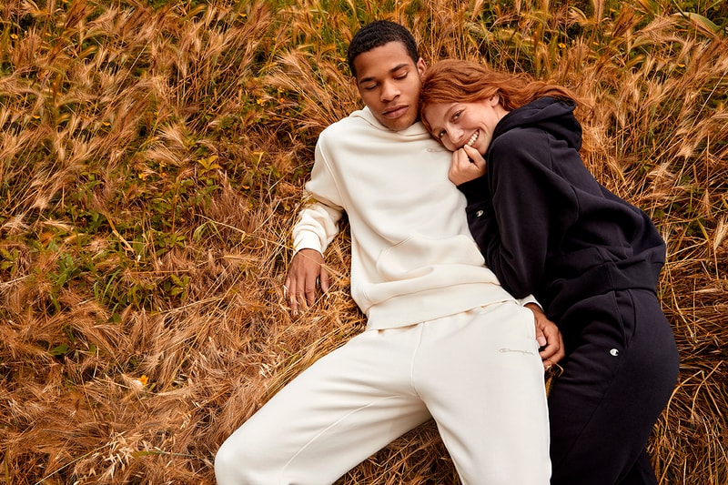 champion fall winter eco future collection hoodies sweatshirts joggers 