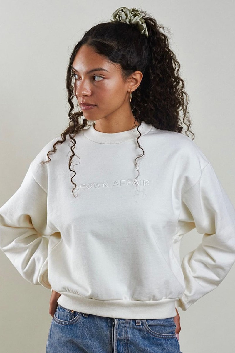 crown affair haircare merchandise limited edition sweatshirt dianne cohen 