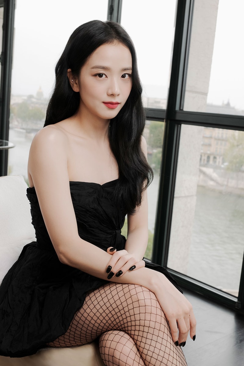 Jisoo BLACKPINK Dior Spring/Summer 2023 Outfit Behind the Scenes Images