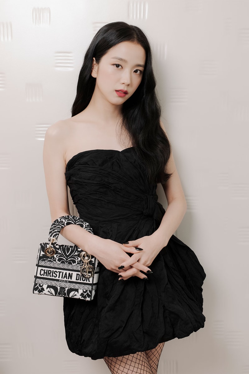 jisoo dress black Diary of a Pop Star self-portrait-US