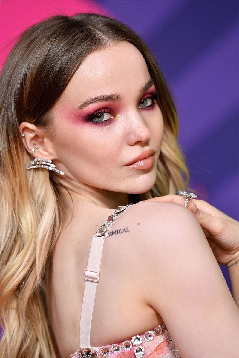 dove cameron butter yellow bangs bob wig hairstyles photos instagram