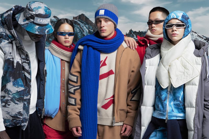 Emporio Armani Traverses Through a Frozen Digital Landscape