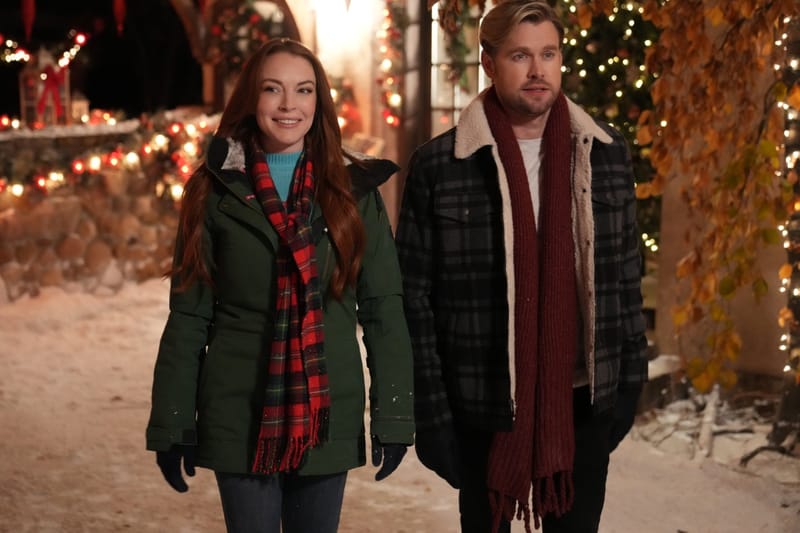 Watch the Official Trailer for Lindsay Lohan's Upcoming Netflix Film 'Falling for Christmas'