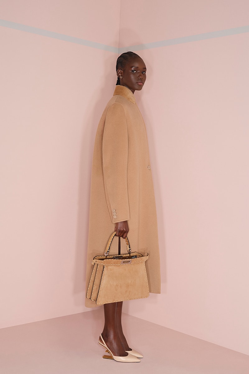 fendi peekaboo handbag fall winter accessories 
