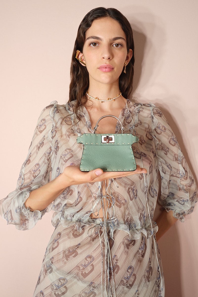 fendi peekaboo handbag fall winter accessories 