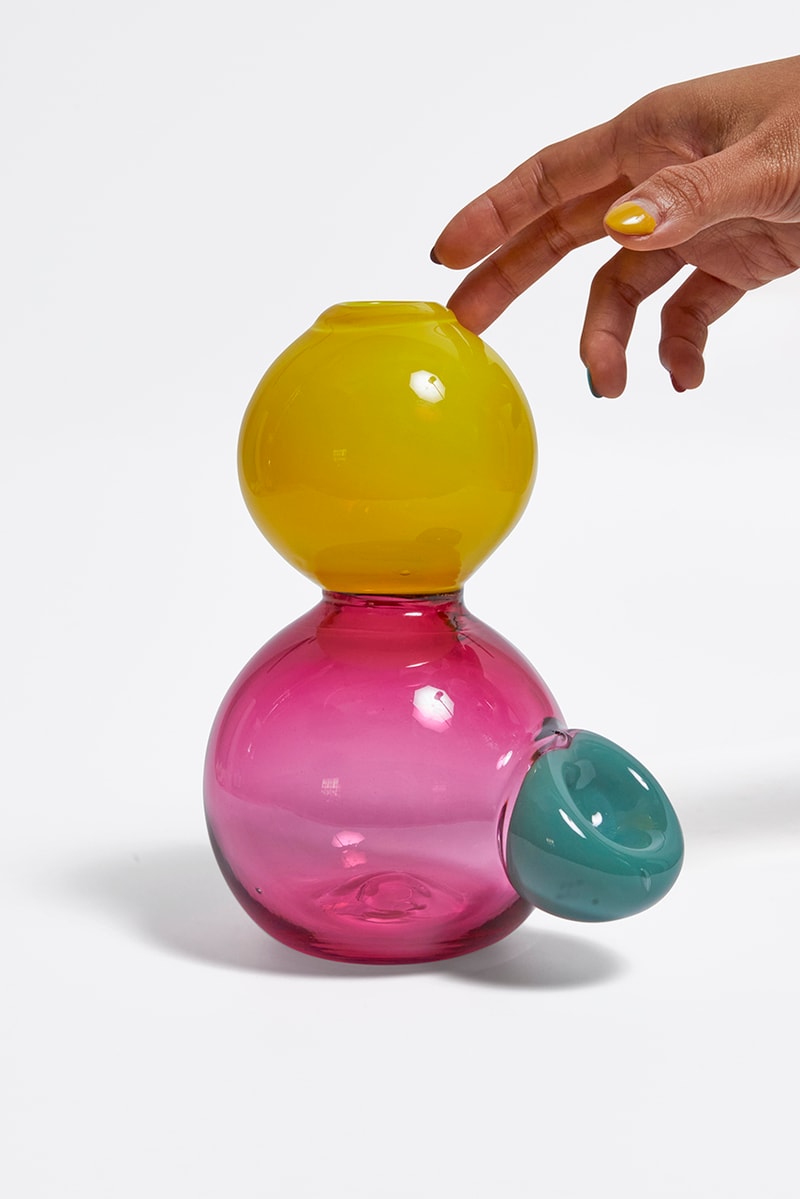 flower by edie parker sticky glass smokeware 