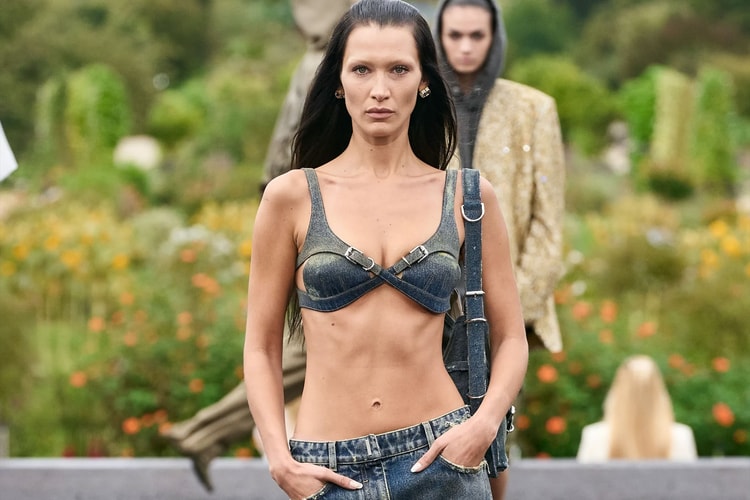 Denim Bras, Satin Dresses and Lace-Up Mules Highlight Givenchy's SS23 Collection