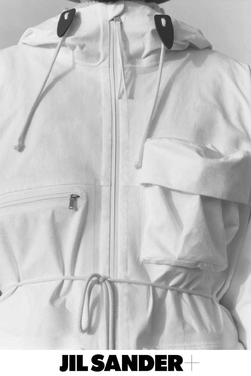 jil sander fall winter campaign iceland jackets down parkas