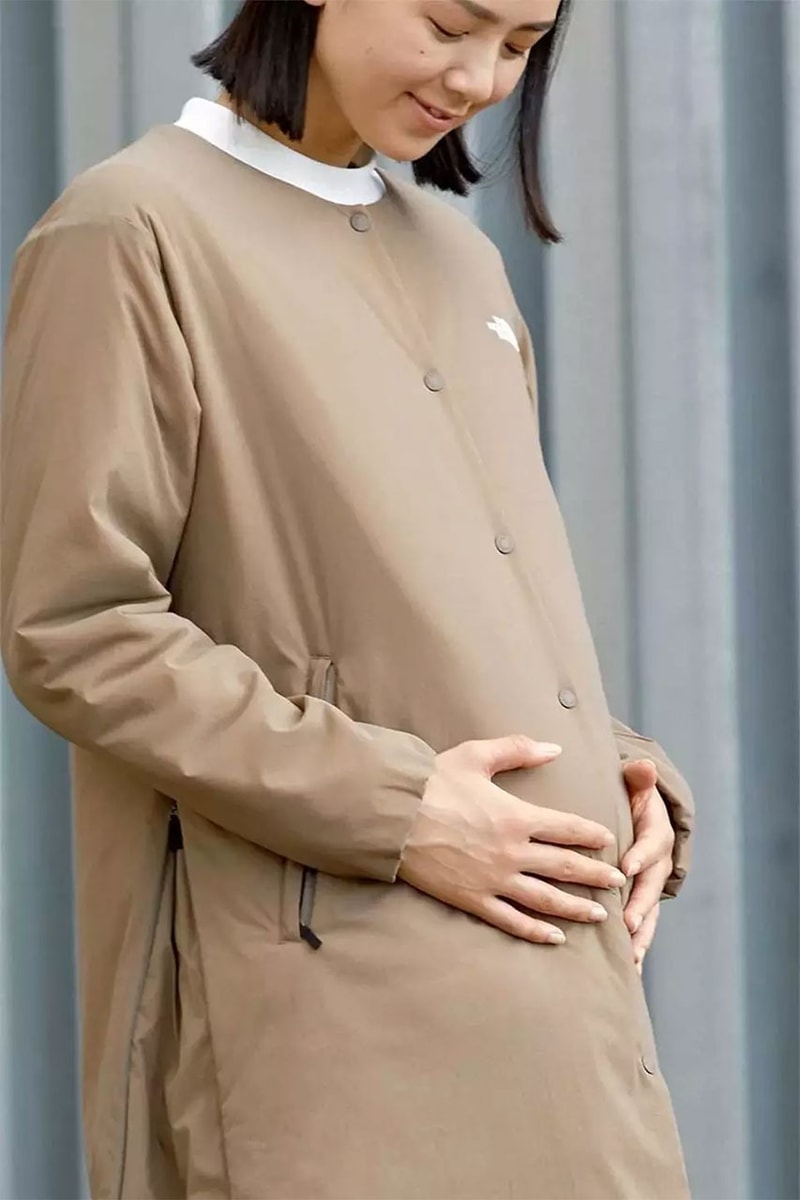 the north face fall winter maternity collection puffer jackets overalls fleece coats