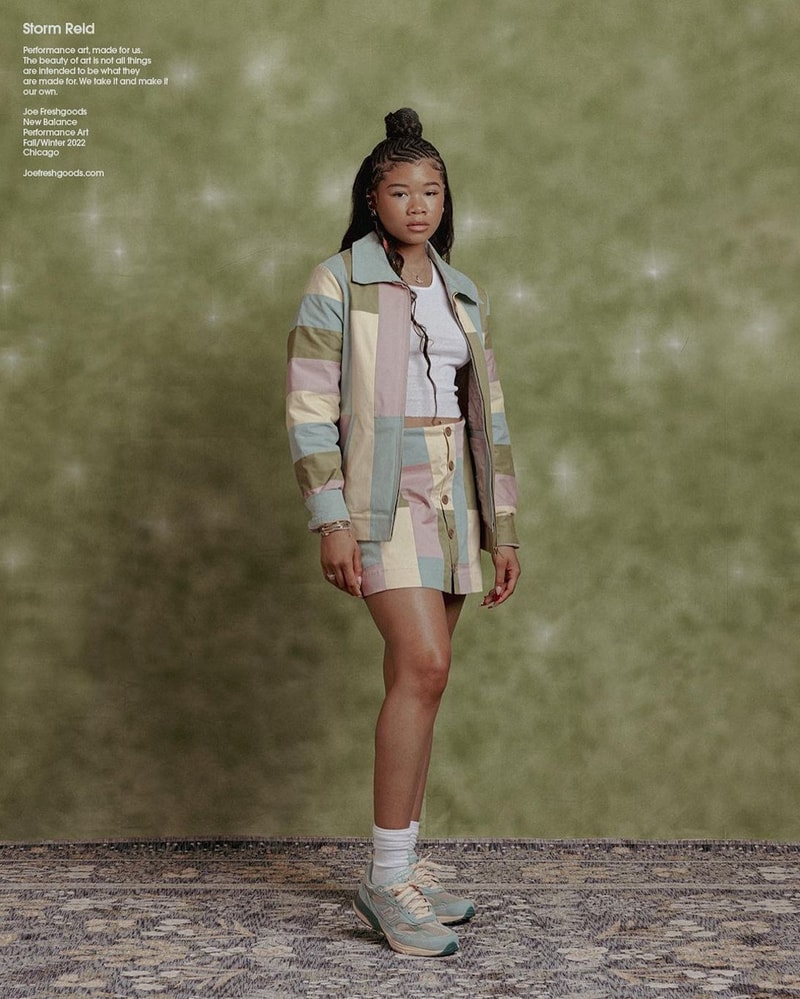 Joe Freshgoods New Balance 993 Performance Art Apparel Campaign Storm Reid Monica