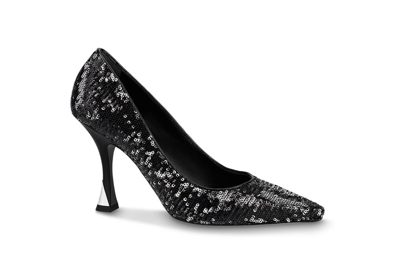 louis vuitton sparkle pump heel shoes footwear where to buy price soho pop up 