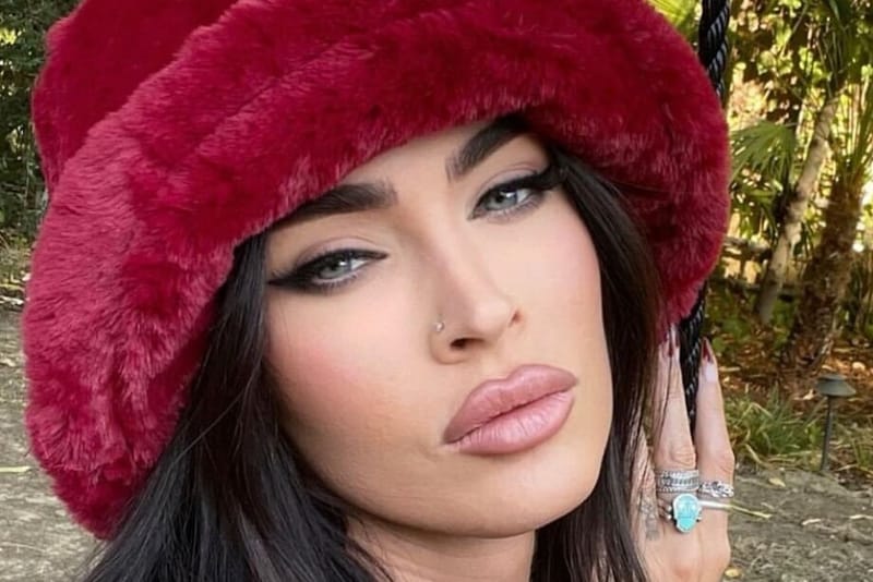 Megan Fox's Latest Faux Fur Bucket Hat Obsession Is Giving '90s Fall Vibes