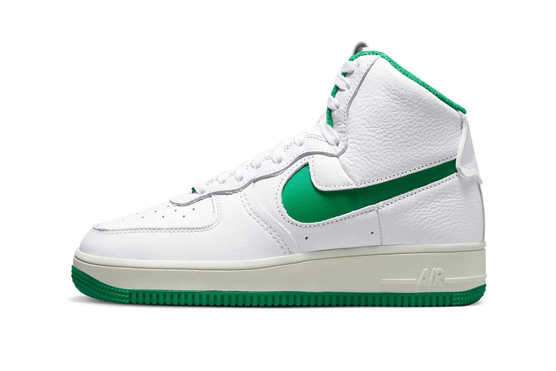 Nike Air Force 1 High Sculpt White Green DQ5007-100 Release Date