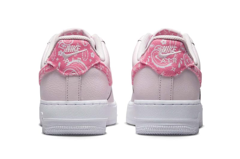 Pink Paisley Covers the Latest Air Force 1