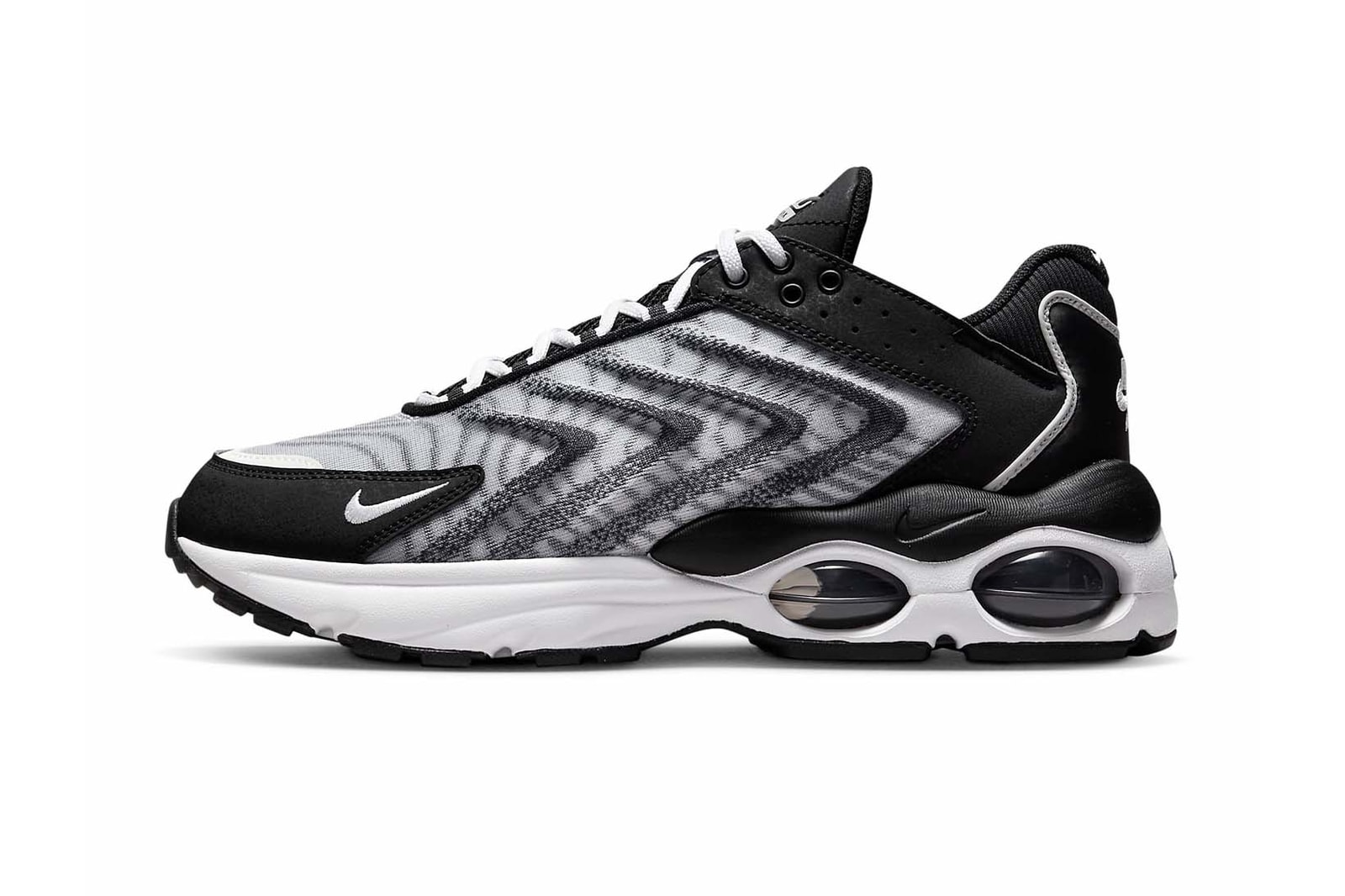 Nike Air Max TN Black White Racer Blue Speed Yellow Move to Zero Sustainability DQ3984-100 DQ3984-001 Release Date