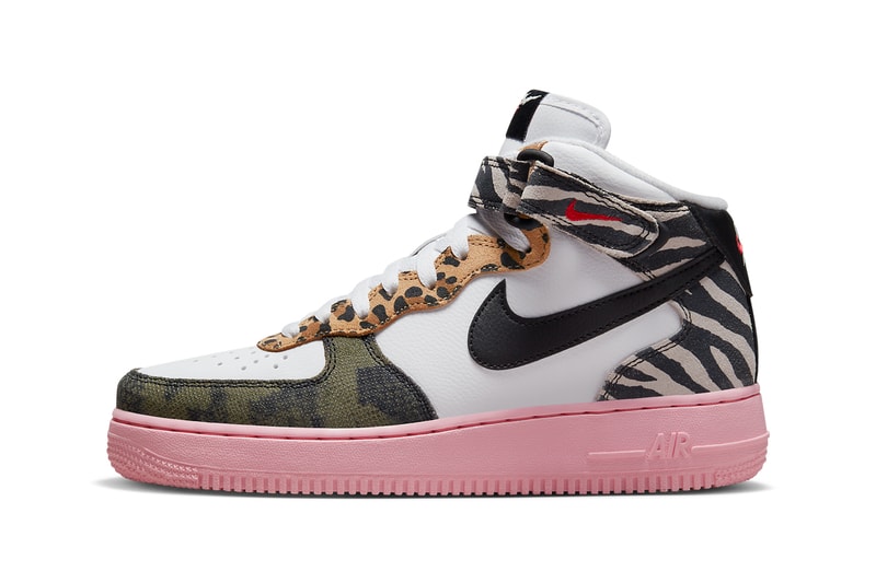 Nike Animal Instinct Collection Air Force 1 Mid Max 90 Blazer Mid More Uptempo Collection