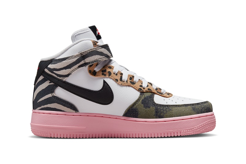 Nike Animal Instinct Collection Air Force 1 Mid Max 90 Blazer Mid More Uptempo Collection