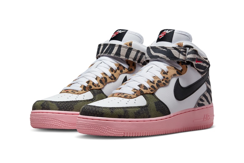 Nike Animal Instinct Collection Air Force 1 Mid Max 90 Blazer Mid More Uptempo Collection